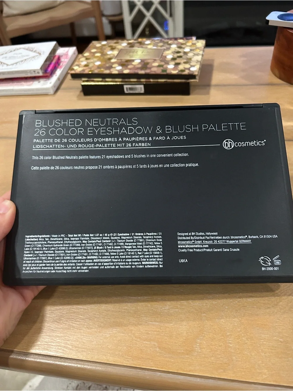 NEW BH Cosmetics eyeshadow and blush palette